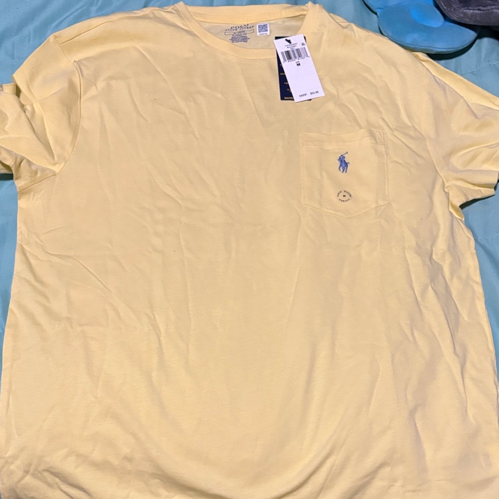 Polo by Ralph Lauren Men's Soft Yellow Tee